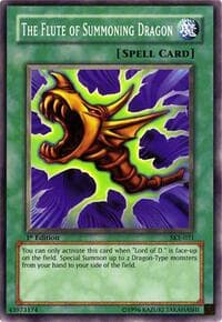 The Flute of Summoning Dragon - Starter Deck: Kaiba Evolution - YuGiOh card