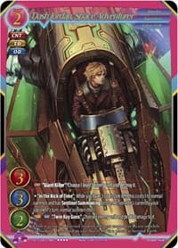Dash Jordan, Space Adventurer - Aces of the Cosmos, Assemble! - Gate Ruler card