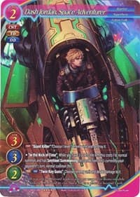 Dash Jordan, Space Adventurer (Full Art) - Aces of the Cosmos, Assemble! - Gate Ruler card