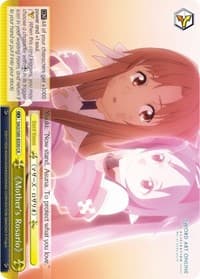 Mother's Rosario - Sword Art Online -Alicization- Vol.2 - Weiss Schwarz card