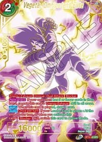 Vegeta, Omnipotent Elite (SPR) - Saiyan Showdown - Dragon Ball Super: Masters card
