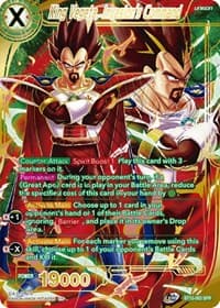 King Vegeta, Invasion's Command (SPR) - Saiyan Showdown - Dragon Ball Super: Masters card