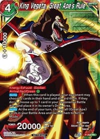 King Vegeta, Great Ape's Rule (Winner Stamped) - Tournament Promotion Cards - Dragon Ball Super: Masters card