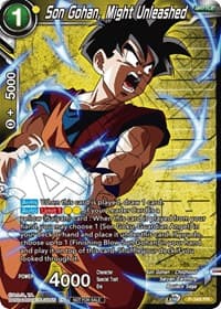 Son Gohan, Might Unleashed (Winner Stamped) - Tournament Promotion Cards - Dragon Ball Super: Masters card
