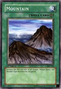 Mountain - Starter Deck: Kaiba Evolution - YuGiOh card
