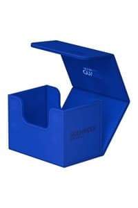 SideWinder XenoSkin 80+ Monocolor Deck Case - Blue - Ultimate Guard Deck Boxes - Deck Boxes card
