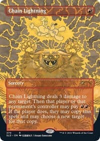 Chain Lightning (370) - Secret Lair Drop Series - Magic: The Gathering card