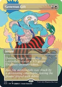 Generous Gift (369) - Secret Lair Drop Series - Magic: The Gathering card