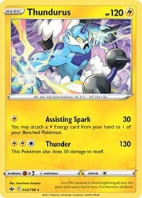 Thundurus - Deck Exclusives - Pokemon card
