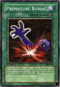 Premature Burial - Starter Deck: Kaiba Evolution - YuGiOh card
