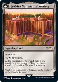 Hawkins National Laboratory - Secret Lair Drop Series - Magic: The Gathering card