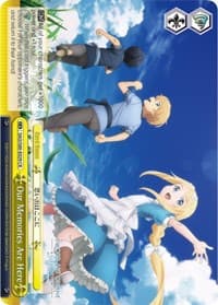 Our Memories Are Here - Sword Art Online -Alicization- Vol.2 - Weiss Schwarz card