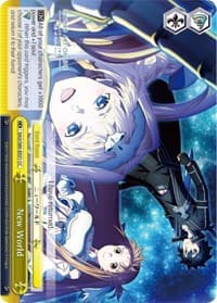 New World - Sword Art Online -Alicization- Vol.2 - Weiss Schwarz card