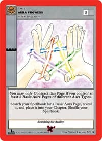 Aura Prowess (Moca Vampire) - Nightfall: First Edition Release Event Deck - MetaZoo card
