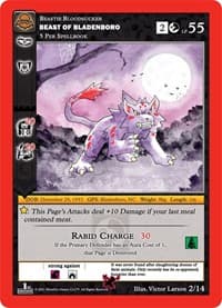 Beast of Bladenboro - Nightfall: First Edition Release Event Deck - MetaZoo card