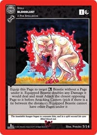 Bloodlust - Nightfall: First Edition Release Event Deck - MetaZoo card