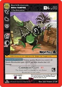 Moca Vampire - Nightfall: First Edition Release Event Deck - MetaZoo card