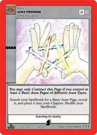 Aura Prowess (Garson Invader) - Nightfall: First Edition Release Event Deck - MetaZoo card