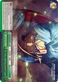 The Time-Splitting Sword Uragiri - Sword Art Online -Alicization- Vol.2 - Weiss Schwarz card