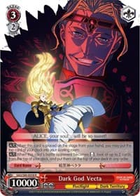 Dark God Vecta - Sword Art Online -Alicization- Vol.2 - Weiss Schwarz card