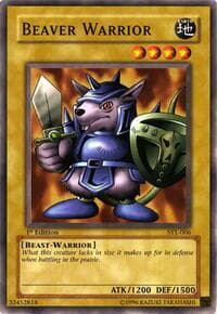 Beaver Warrior - Starter Deck: Yugi Evolution - YuGiOh card