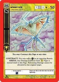 Spooky Kite - Nightfall: First Edition - MetaZoo card