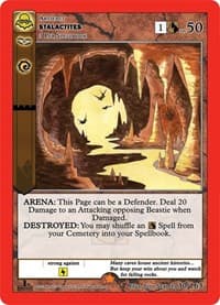 Stalactites - Nightfall: First Edition - MetaZoo card