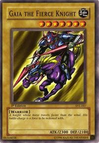Gaia The Fierce Knight - Starter Deck: Yugi Evolution - YuGiOh card