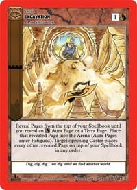 Excavation - Nightfall: First Edition - MetaZoo card