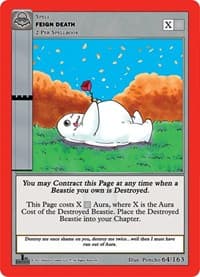 Feign Death - Nightfall: First Edition - MetaZoo card