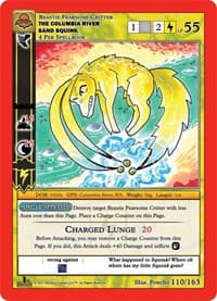 The Columbia River Sand Squink - Nightfall: First Edition - MetaZoo card