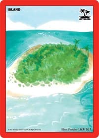 Island - Nightfall: First Edition - MetaZoo card