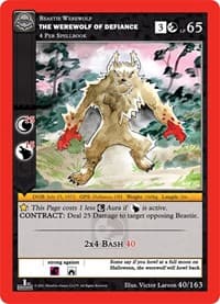 The Werewolf Of Defiance - Nightfall: First Edition - MetaZoo card
