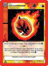 Jack-O-Lantern Bomb - Nightfall: First Edition - MetaZoo card