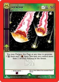Twin Meteor - Nightfall: First Edition - MetaZoo card