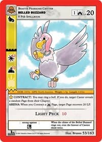 Belled Buzzard - Nightfall: First Edition - MetaZoo card