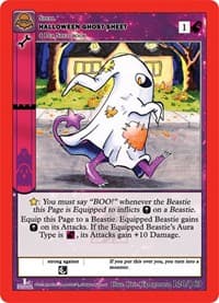 Halloween Ghost Sheet - Nightfall: First Edition - MetaZoo card