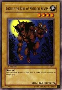 Gazelle the King of Mythical Beasts - Starter Deck: Yugi Evolution - YuGiOh card
