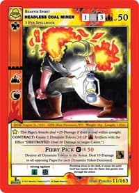 Headless Coal Miner - Nightfall: First Edition - MetaZoo card