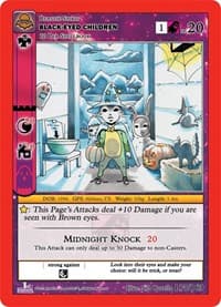 Black-Eyed Children - Nightfall: First Edition - MetaZoo card