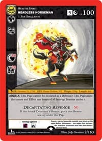 Headless Horseman - Nightfall: First Edition - MetaZoo card
