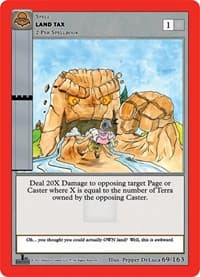 Land Tax - Nightfall: First Edition - MetaZoo card