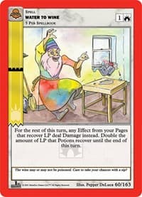 Water To Wine - Nightfall: First Edition - MetaZoo card