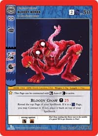 Bloody Bones - Nightfall: First Edition - MetaZoo card