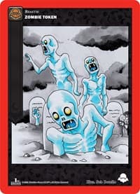 Zombie Token - Nightfall: First Edition - MetaZoo card