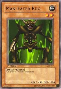Man-Eater Bug - Starter Deck: Yugi Evolution - YuGiOh card
