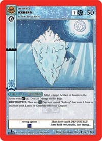 Iceberg - Nightfall: First Edition - MetaZoo card