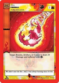 Fireball - Nightfall: First Edition Release Event Deck - MetaZoo card