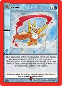 Icy Path - Nightfall: First Edition Release Event Deck - MetaZoo card