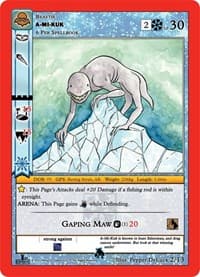 A-Mi-Kuk - Nightfall: First Edition Release Event Deck - MetaZoo card